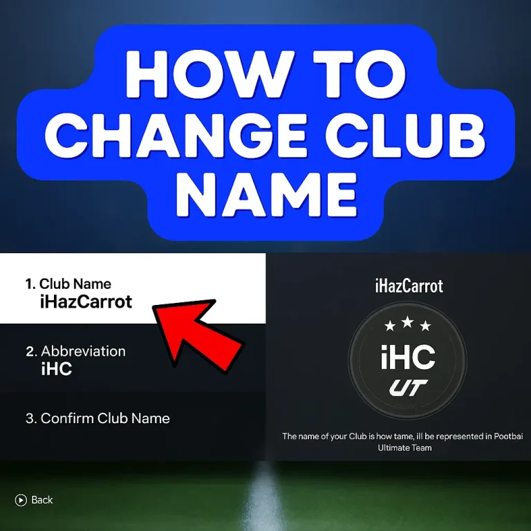 How to Change Club Name on Companion App