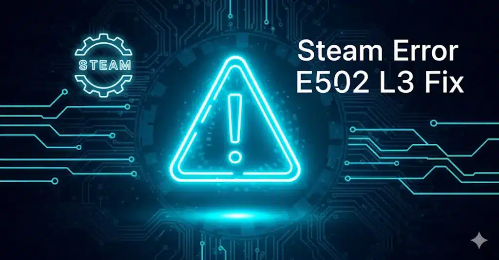 Steam Error E502 L3: What It Is and How I Fixed It