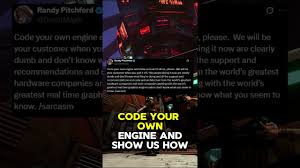Code Your Own Engine’: Randy Pitchford’s Bold Response to Borderlands 4 Critics