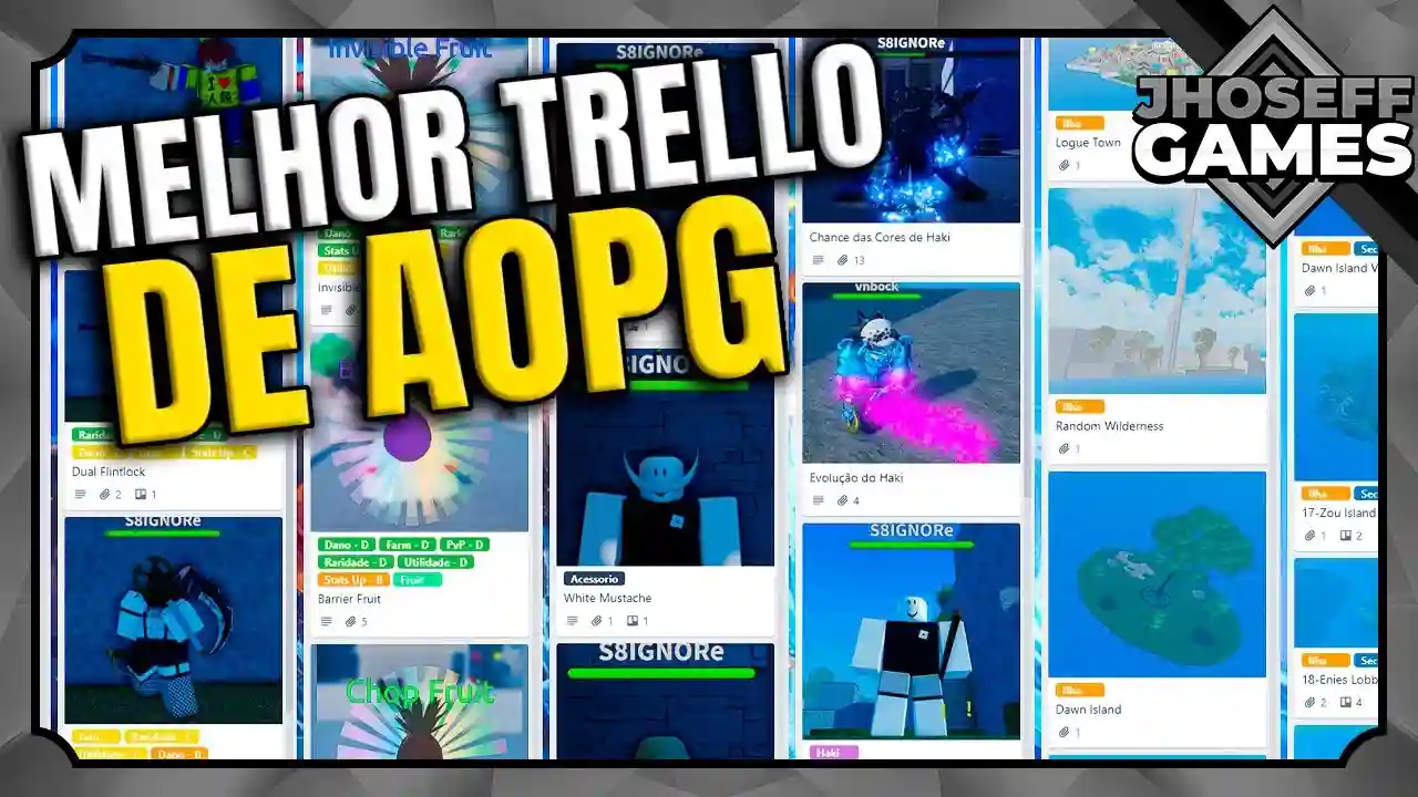 AOPG Trello – Ultimate Guide to Mastering the One Piece Game Experience –  Connection Cafe