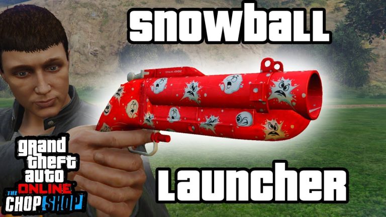 Get the Snowball Launcher