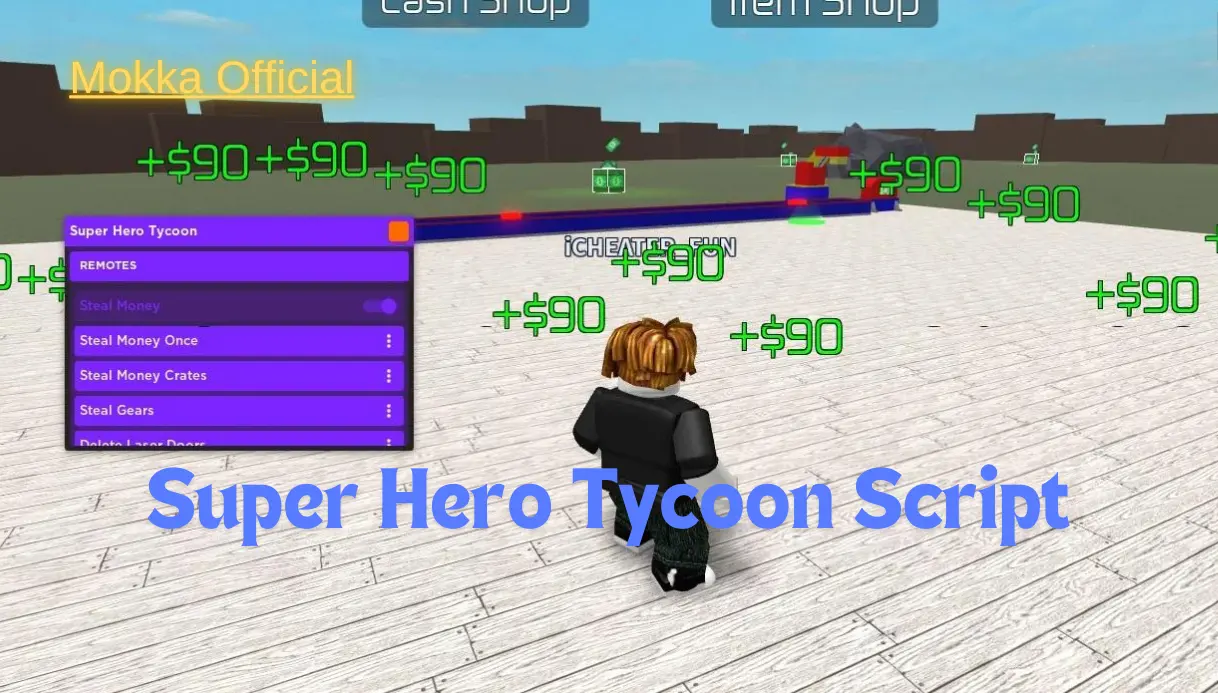 Super Hero Tycoon Script